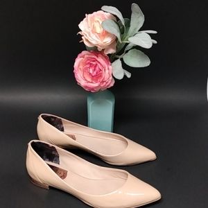 Ted Baker London flats size 7 nude